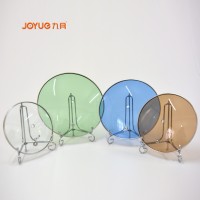 C type tempered glass lid for pot cover glass